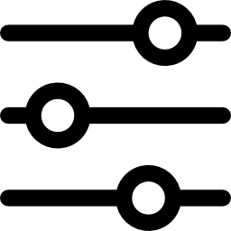 a transparent background with a black adjustable bar